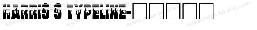 Harris’s Typeline字体转换
